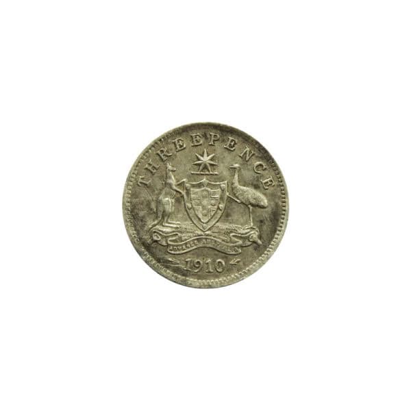 1910 Australian Threepence