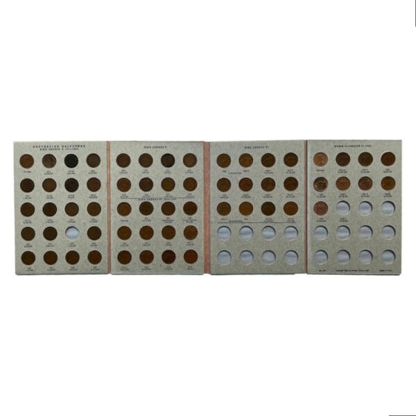 1911-1964 Australian Halfpenny Collection