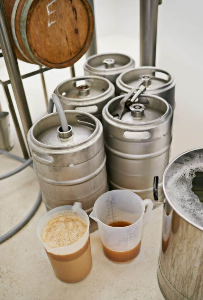 Mead fermentation in progress