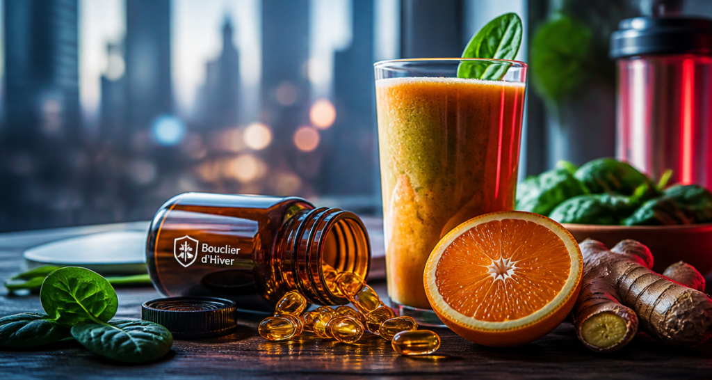 huile de foie de morue en gelule pilulier smoothie