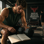motivation musculation jeune homme carnet