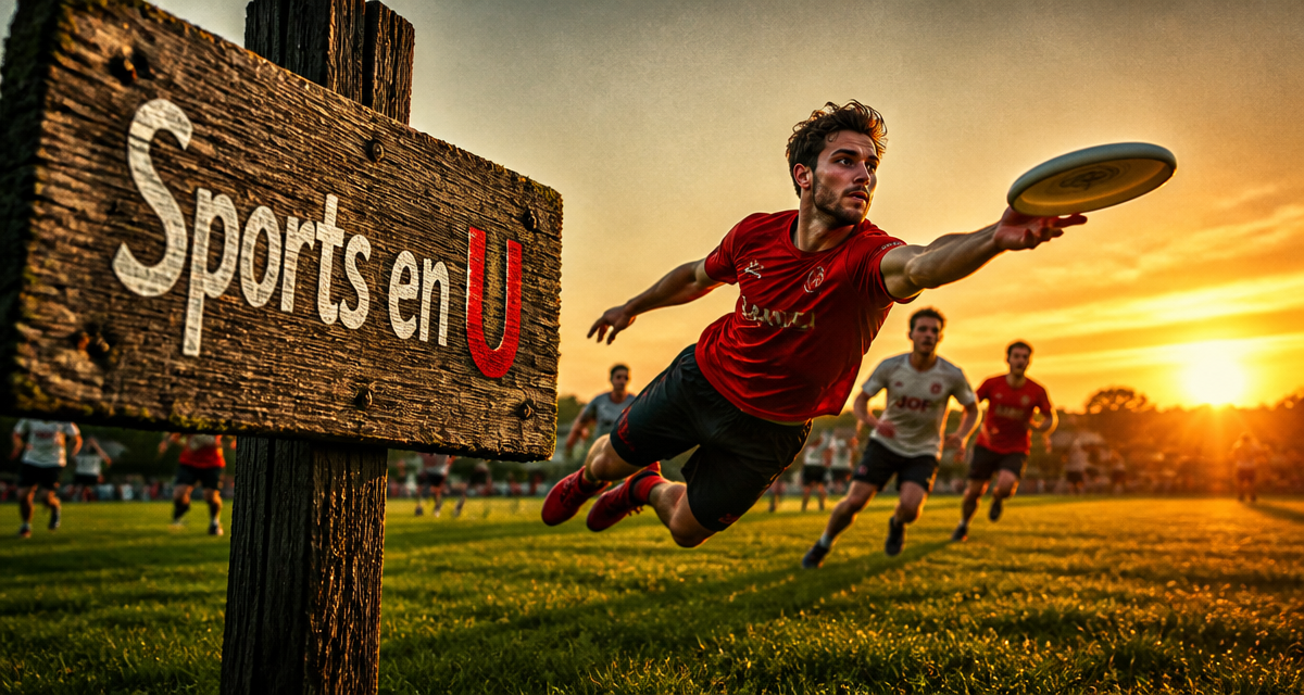 sport en u joueur ultimate
