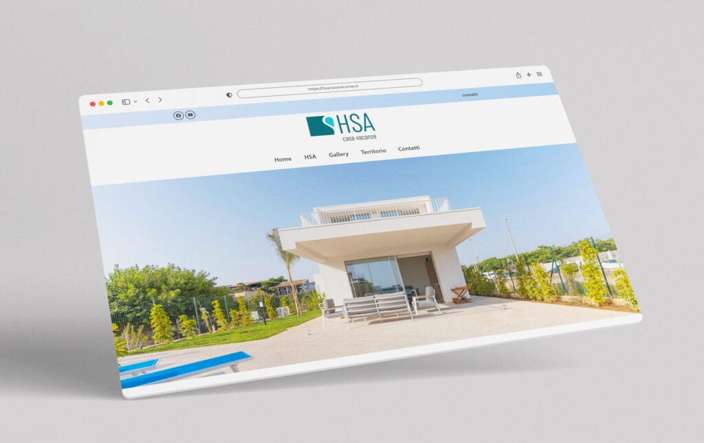 Sito web casa vacanze HSA - Ragusa
