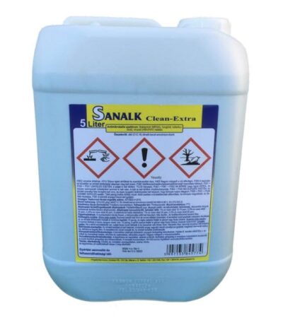 Sanalk-Clean Extra felületfertőtlenítő koncentrátum 5l-es