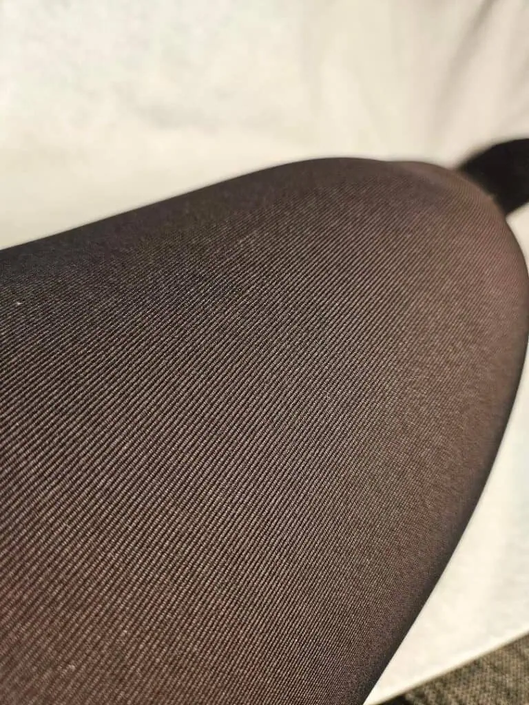 A woman in Melanskins tights, demonstrating their comfort and fit