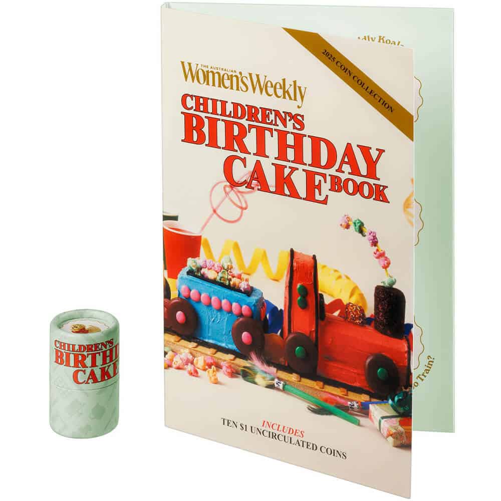 2025 $1 & $2 Women's Weekly Children's Birthday Cake Book Uncirculated ...