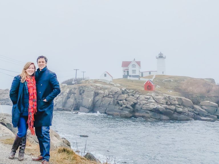 Christmas is always somewhat magical in New England, and a winter day in Kennebunkport, Maine is no exception.