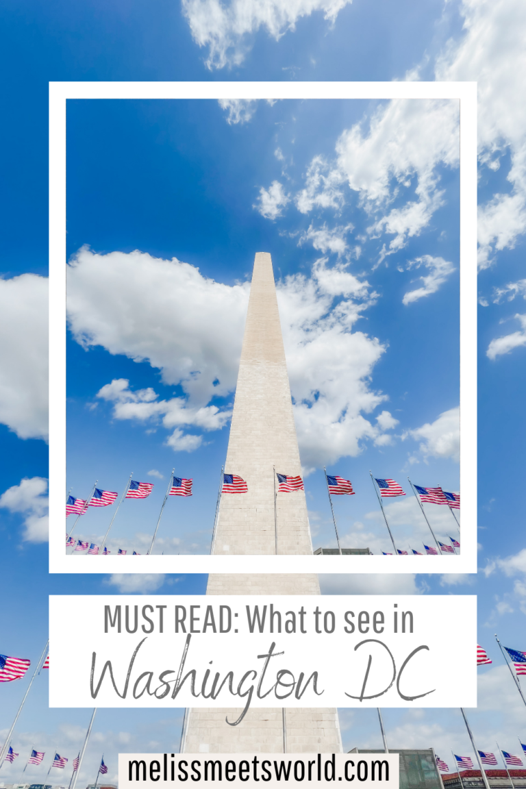 Here's your perfect Washington DC 3 day itinerary, and my biggest advice? Plan your trip early and during cherry blossom season!