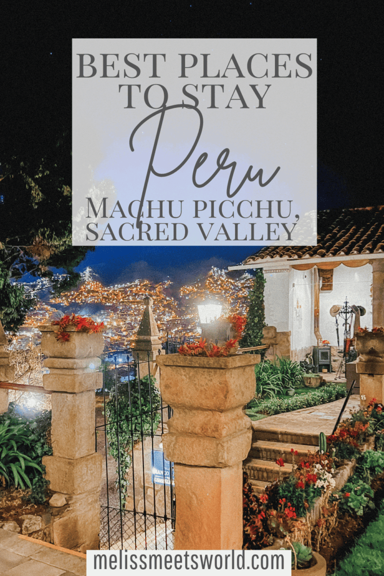here are the best Sacred Valley hotels and where to stay when visiting Machu Picchu!
