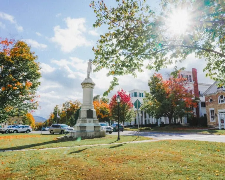 f you’re looking for the best things to do in Vermont in the fall or the best places to visit in Vermont in the fall for foliage, keep reading!