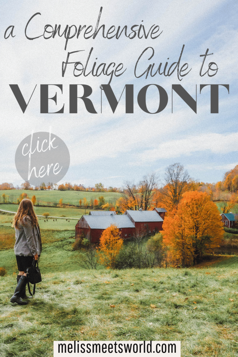 If you’re looking for the best things to do in Vermont in the fall or the best places to visit in Vermont in the fall for foliage, keep reading!