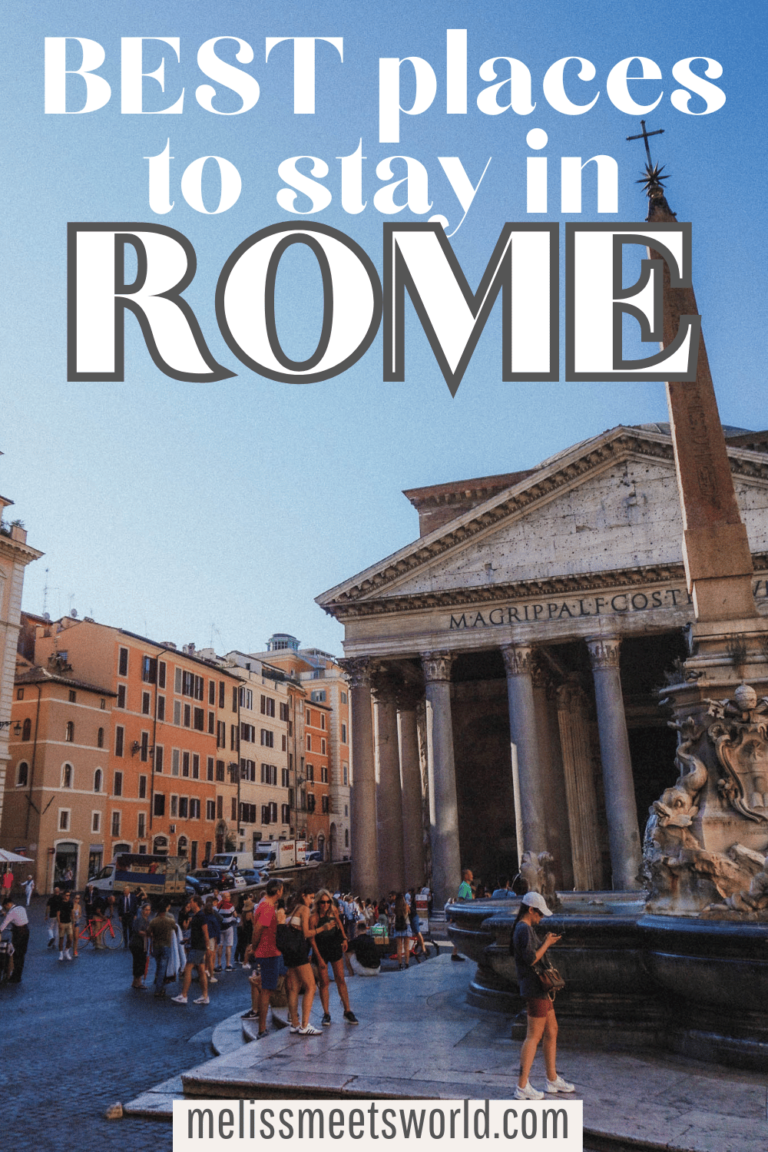 If you’re planning to visit the historical city of Rome, it can be overwhelming to decide where to stay. Rome is quite a large city with such a variety of neighborhoods. Since it's easiest to walk everywhere or use an Uber/taxi to get around, it's best to base yourself central to the city if you're looking where to stay in Rome for 3 days. Keep reading for all the best places to stay in Rome and the only guide you'll need for where to stay in Rome Italy.