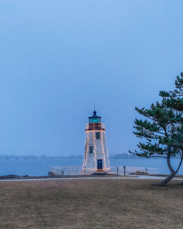 Here are the best things to do in Newport Rhode Island in the winter and how to visit the gilded mansions at Christmas!
