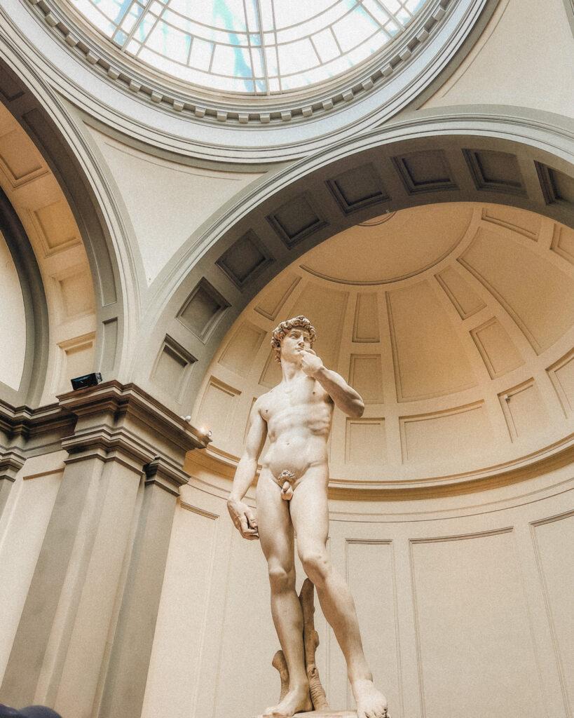 You can't plan a Florence travel itinerary without booking tickets for the Accademia Gallery.