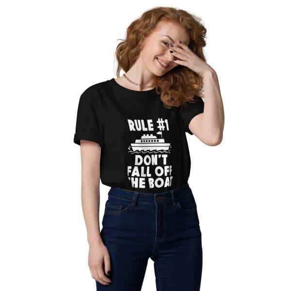 Don't Fall Off the Boat | Organic cotton t-shirt
