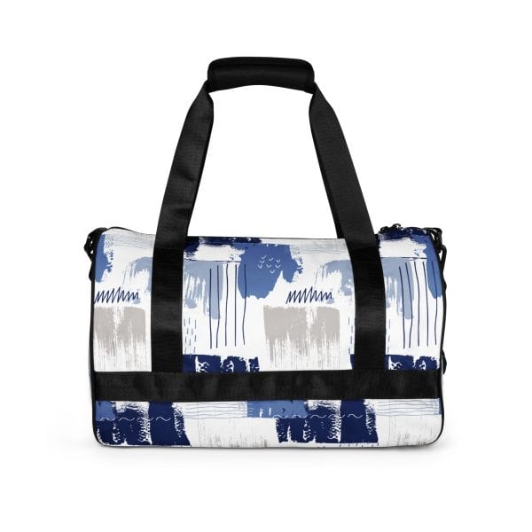 Blue Abstract | All-over print gym bag