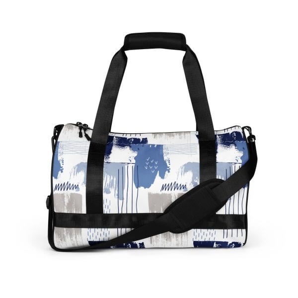 Blue Abstract | All-over print gym bag
