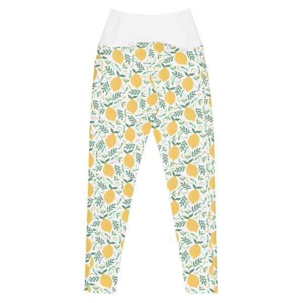 Lemons | Crossover leggings with pockets