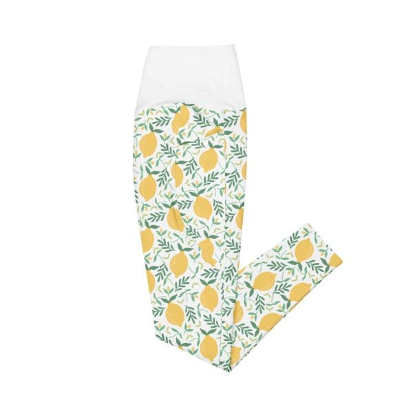 Lemons | Crossover leggings with pockets