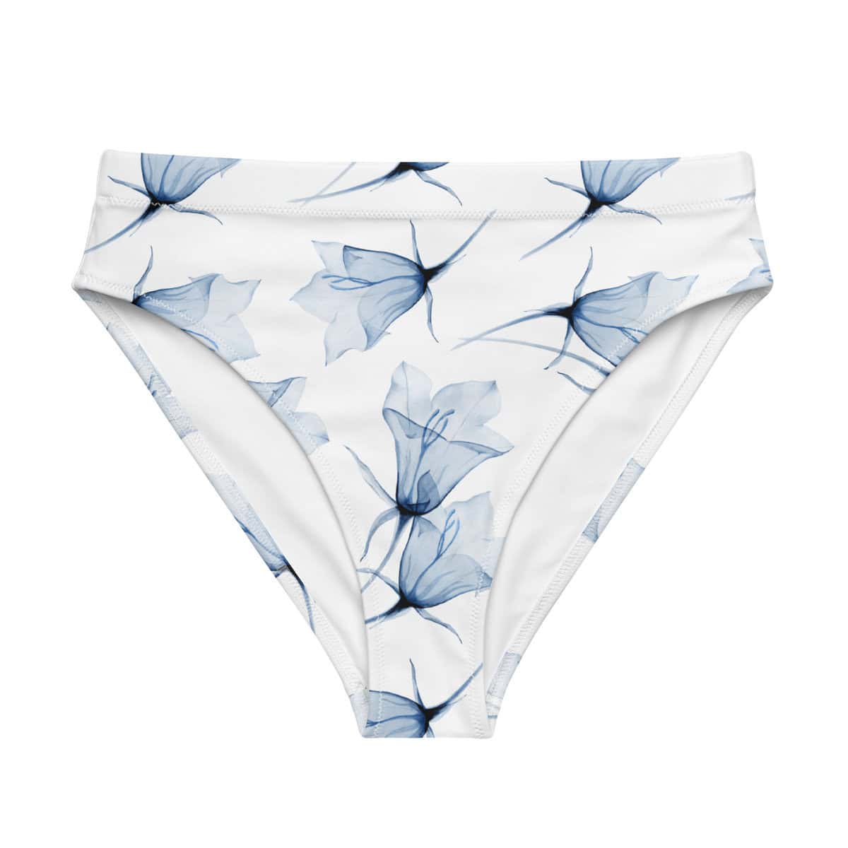 Big Blue | Recycled high-waisted bikini bottom