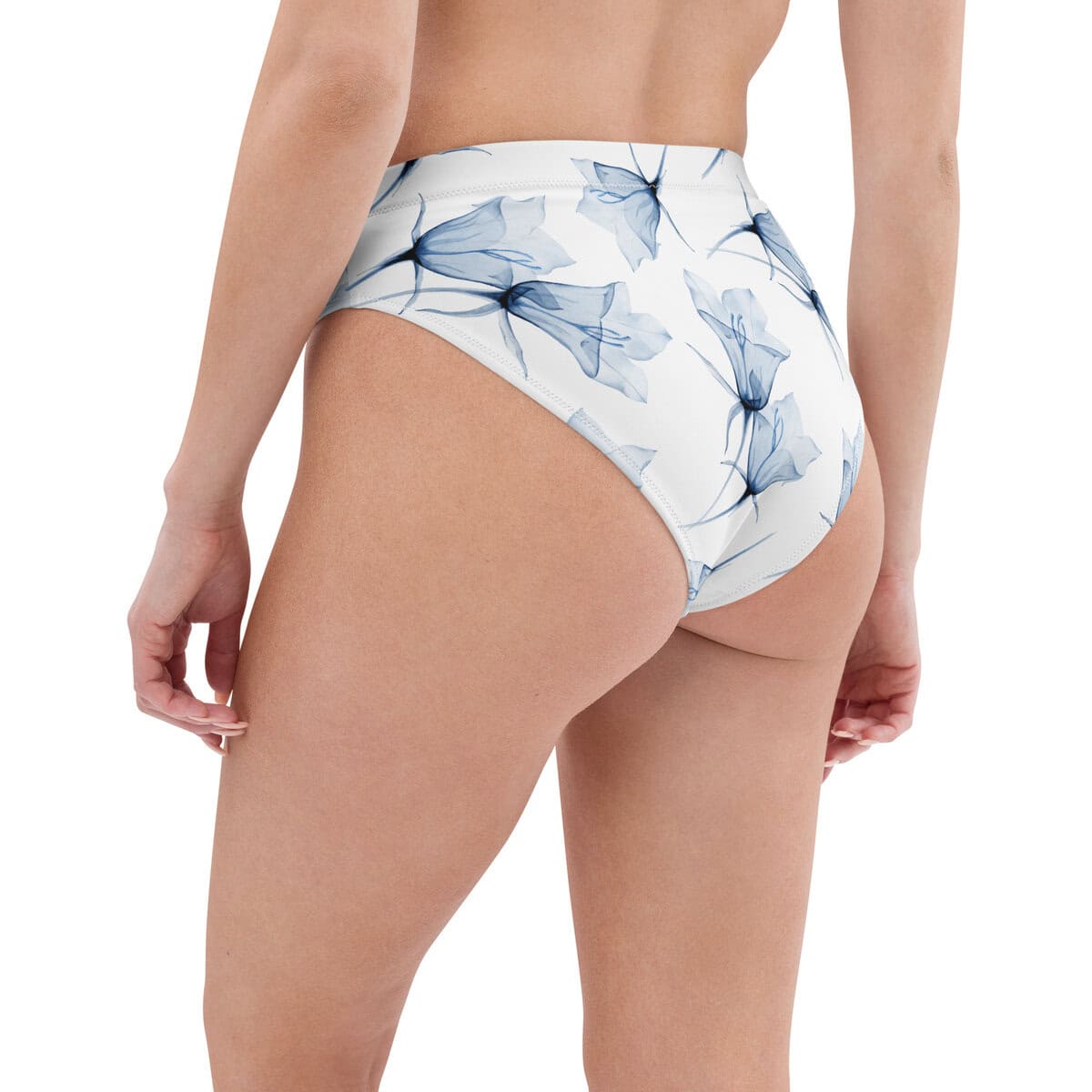 Big Blue | Recycled high-waisted bikini bottom