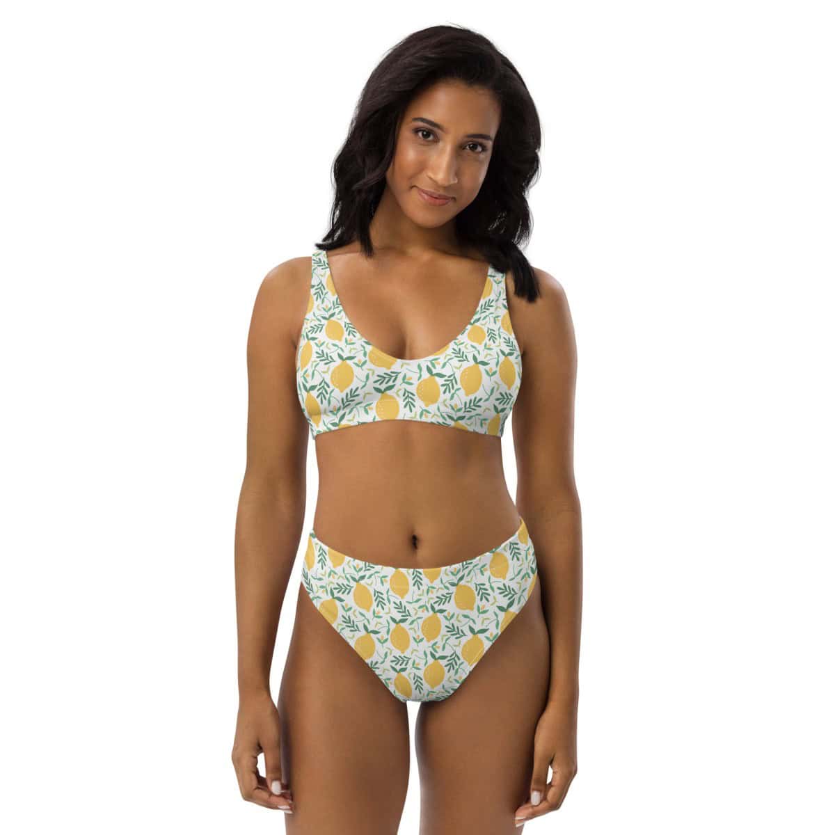 Lemons | Recycled high-waisted bikini