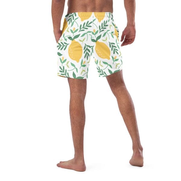 Lemons | All-Over Print Recycled Swim Trunks