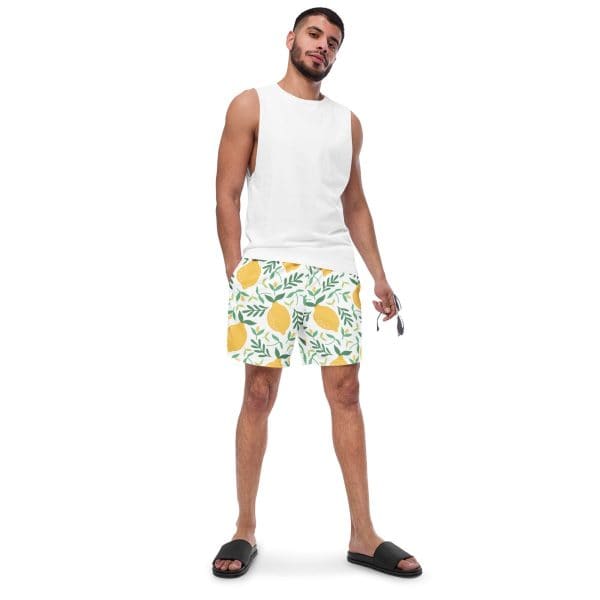 Lemons | All-Over Print Recycled Swim Trunks
