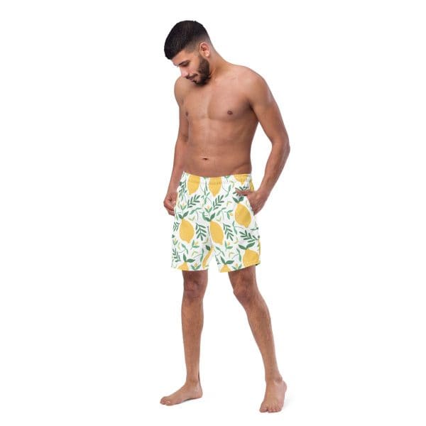 Lemons | All-Over Print Recycled Swim Trunks