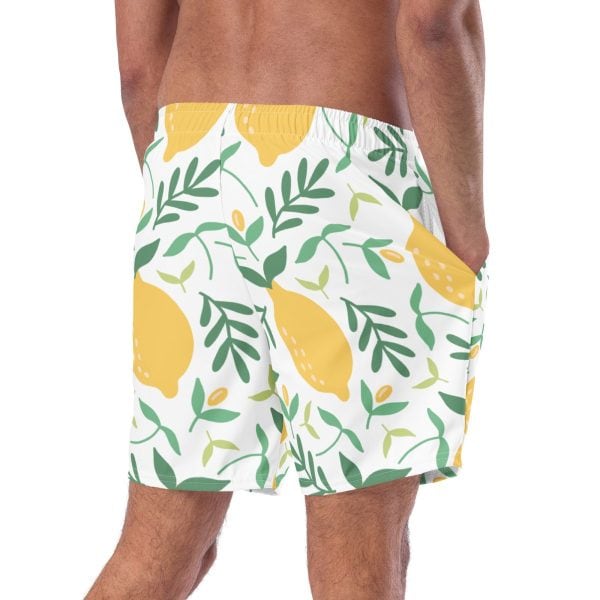 Lemons | All-Over Print Recycled Swim Trunks