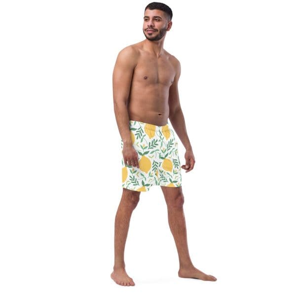 Lemons | All-Over Print Recycled Swim Trunks
