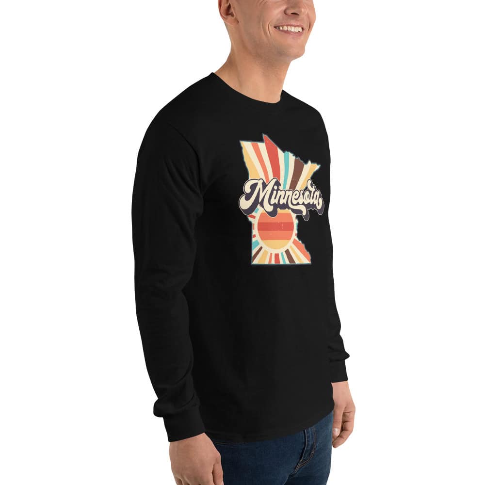 Minnesota Sunburst | Men’s Long Sleeve Shirt