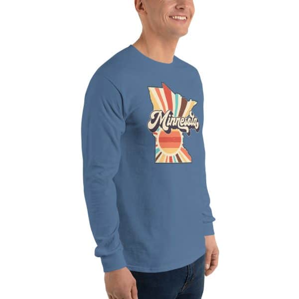 Minnesota Sunburst | Men’s Long Sleeve Shirt