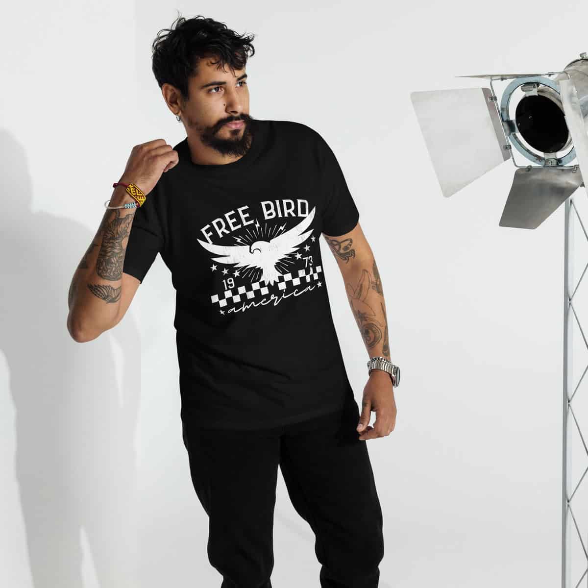 Free Bird | Men’s premium heavyweight tee