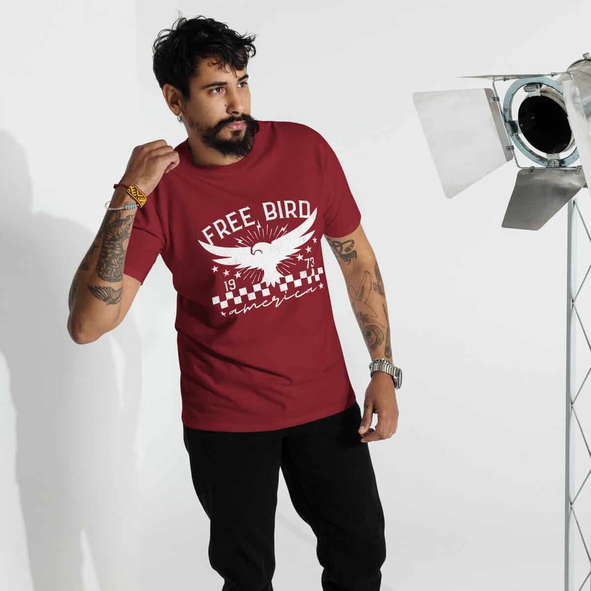Free Bird | Men’s premium heavyweight tee