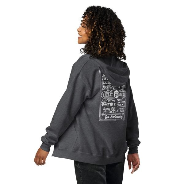 Lake Rules | Unisex heavy blend zip hoodie