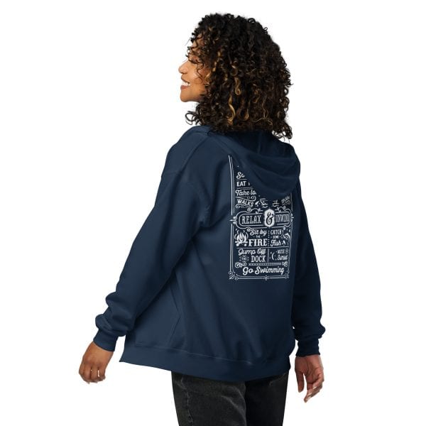 Lake Rules | Unisex heavy blend zip hoodie
