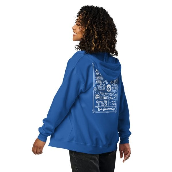 Lake Rules | Unisex heavy blend zip hoodie