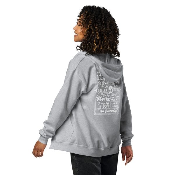 Lake Rules | Unisex heavy blend zip hoodie