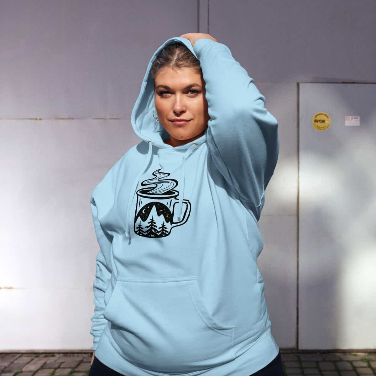 Camping mug | Unisex midweight hoodie