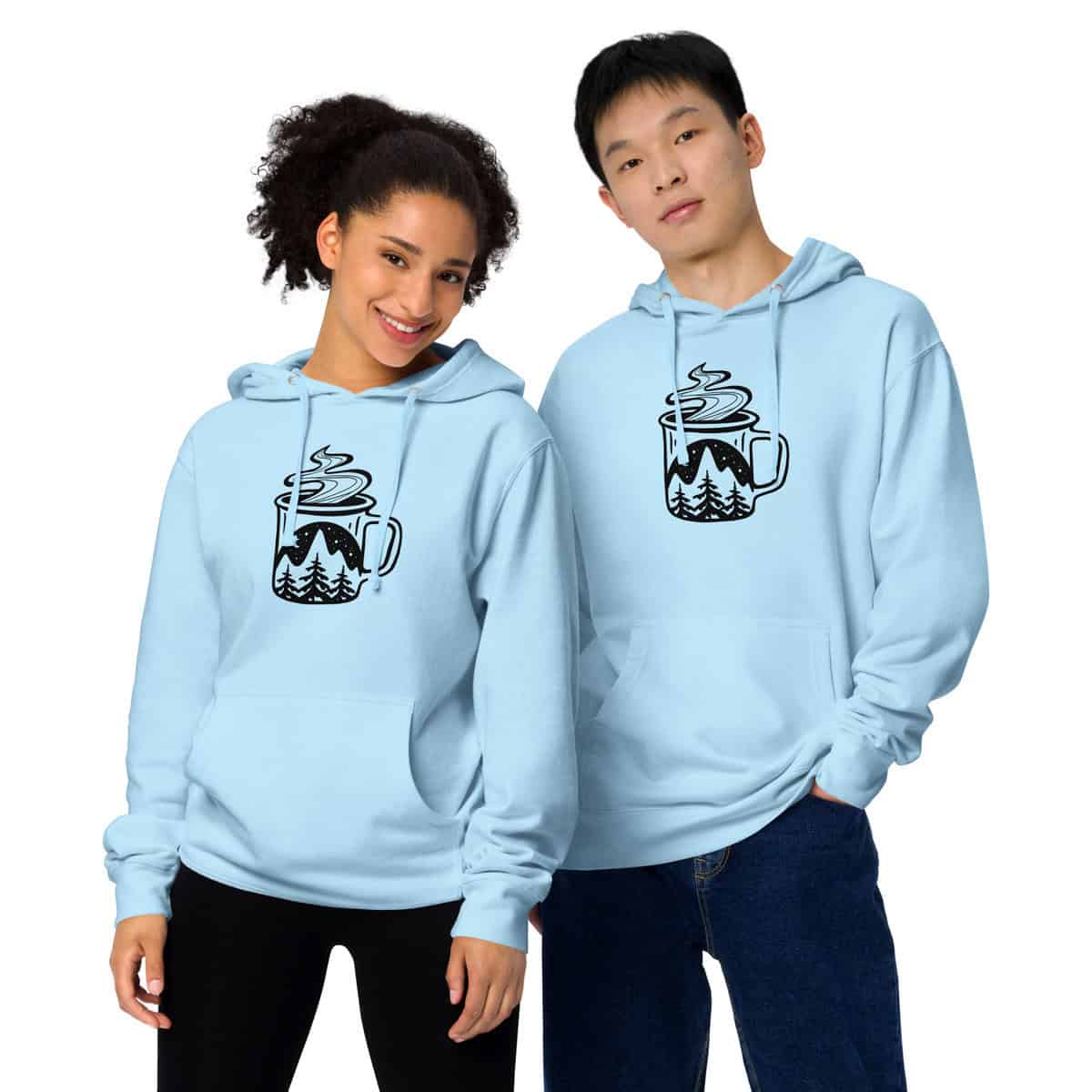 Camping mug | Unisex midweight hoodie