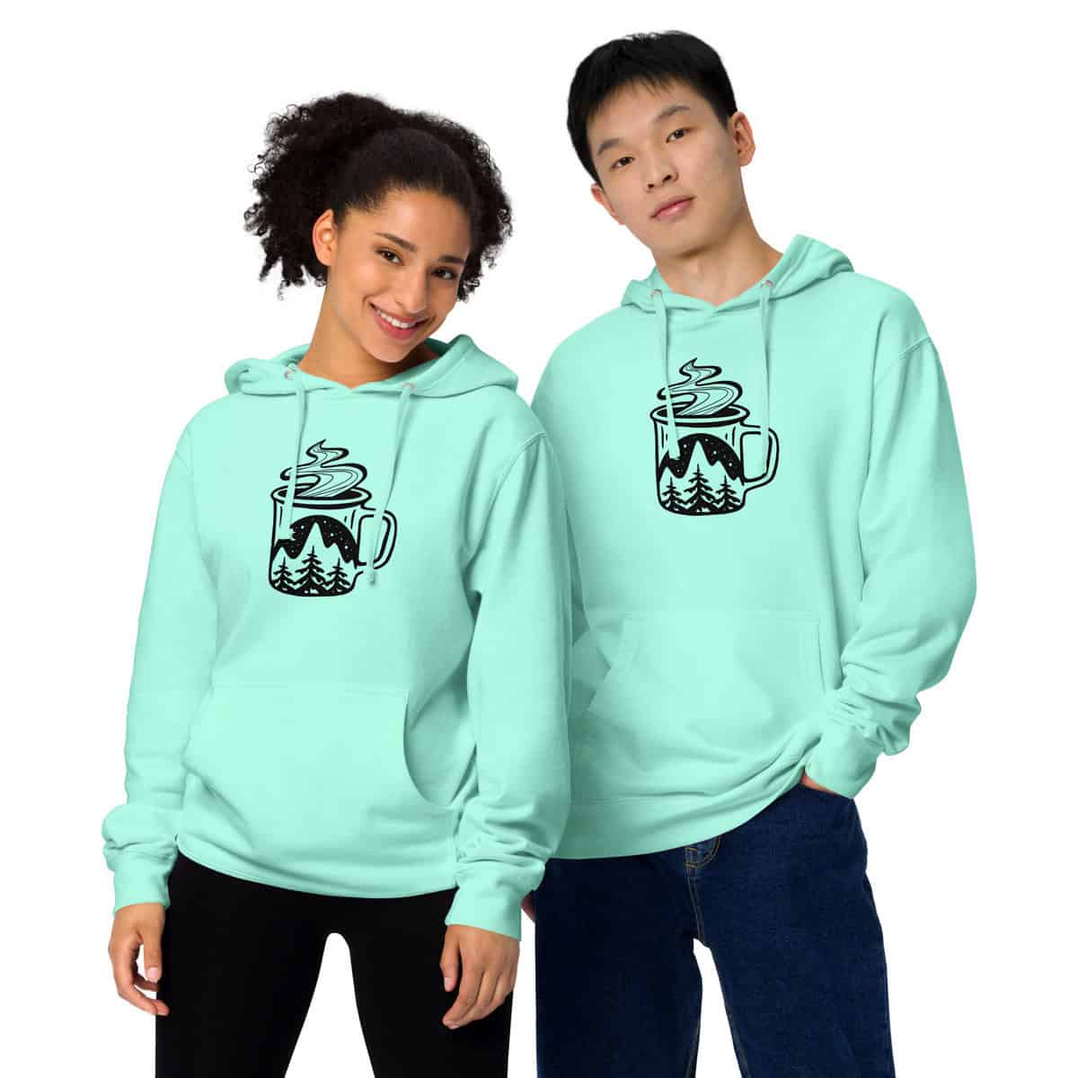 Camping mug | Unisex midweight hoodie