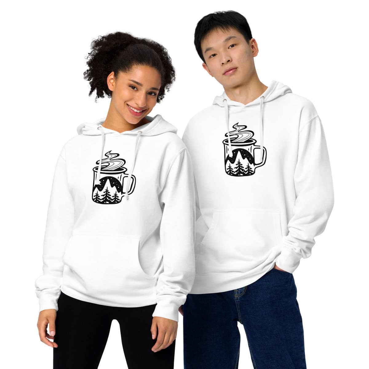 Camping mug | Unisex midweight hoodie