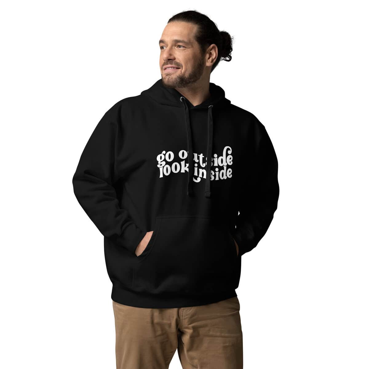 Go Outside, Look Inside | Unisex Hoodie