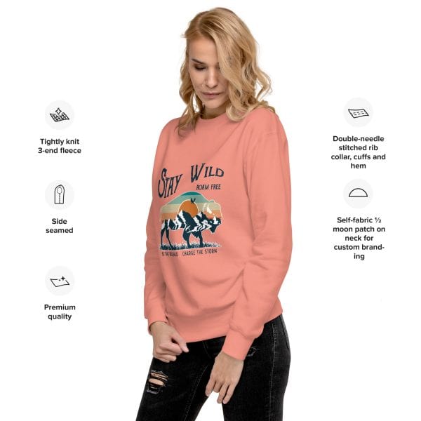 Stay Wild | Unisex Premium Sweatshirt