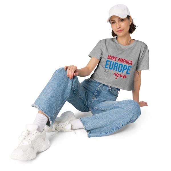 Make America small Europe again | Women’s crop top