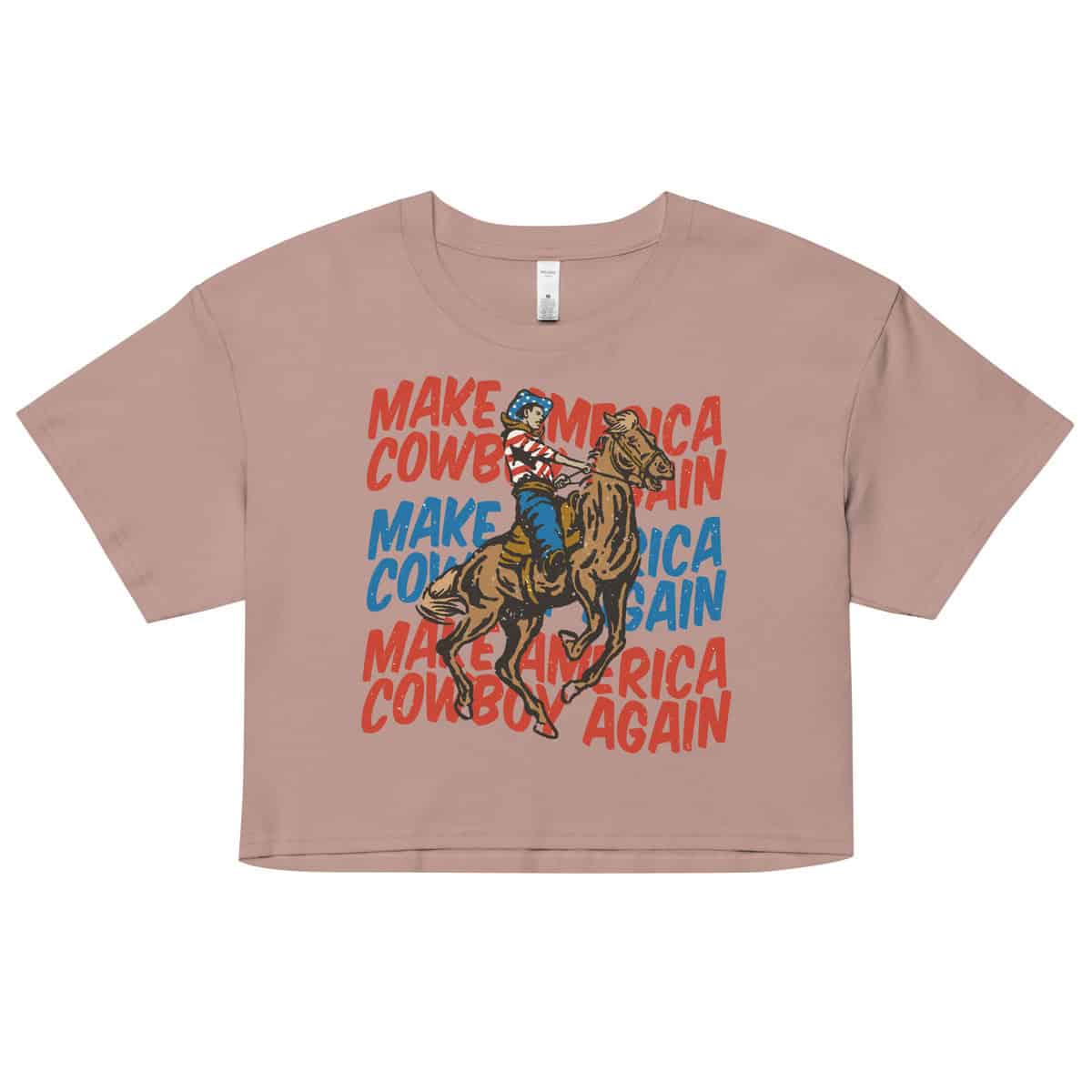 Make America Cowboy Again | Women’s crop top