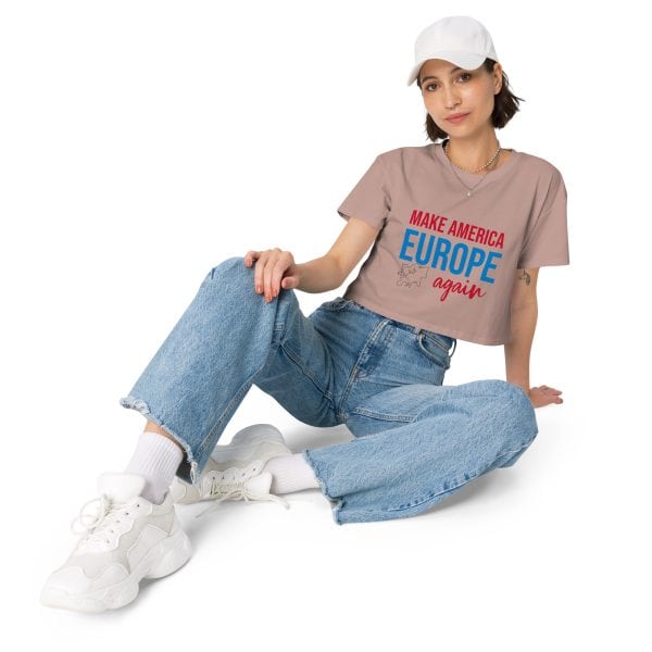 Make America small Europe again | Women’s crop top