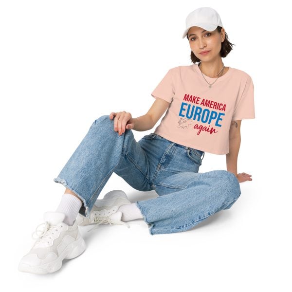 Make America small Europe again | Women’s crop top