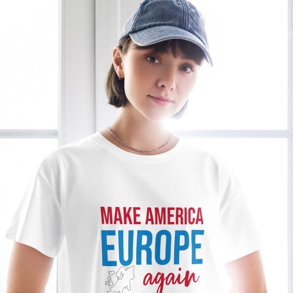 Make America small Europe again | Women’s crop top